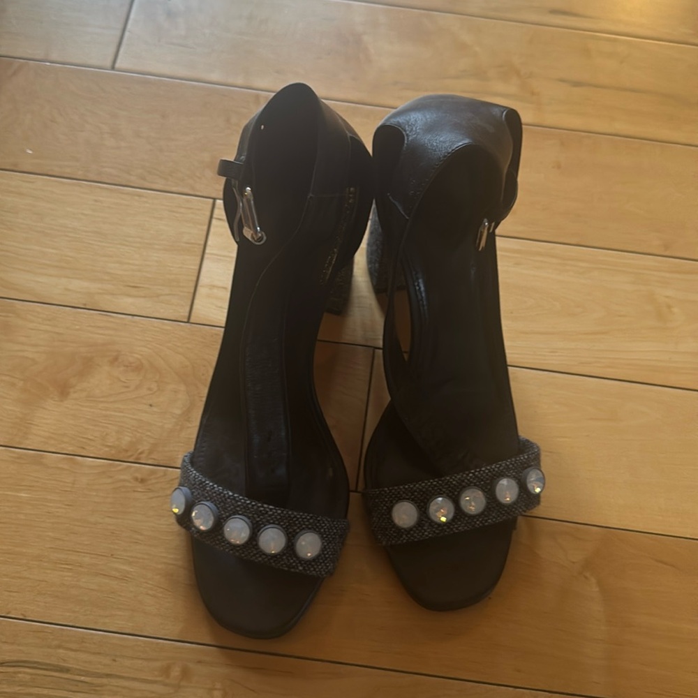 Unique Navy Sandals